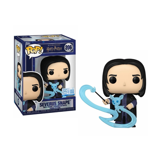 Funko Pop! 25 Years of Magic - Harry Potter - Severus Snape 206 Funko Special Edition Figure + Pop Protector