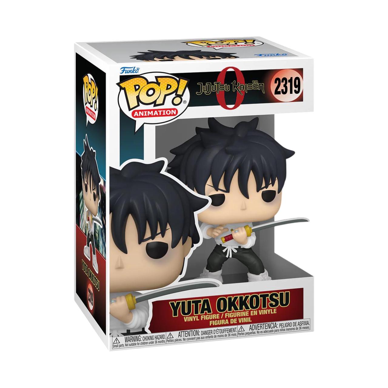 Funko Pop! Jujutsu Kaisen - Yuta Okkotsu 2319 Figure + Pop Protector
