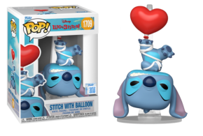 Funko Pop! Disney Lilo & Stitch - Stitch with Balloon 1709 Figure + Pop Protector