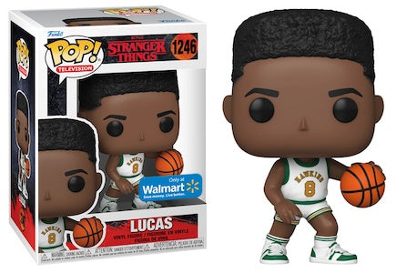 Funko Pop! Netflix Stranger Things Lucas 1246 Walmart Exclusive + Free Protector