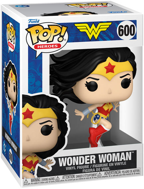 Funko Pop! DC Wonder Woman 600 Figure + Pop Protector