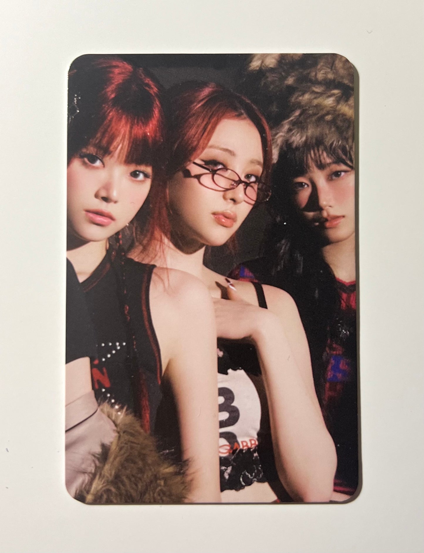 K-pop Le Sserafim EUNCHAE , YUNJIN, KAZUHA Unit CRAZY Weverse Album Ver. A Official Photocard