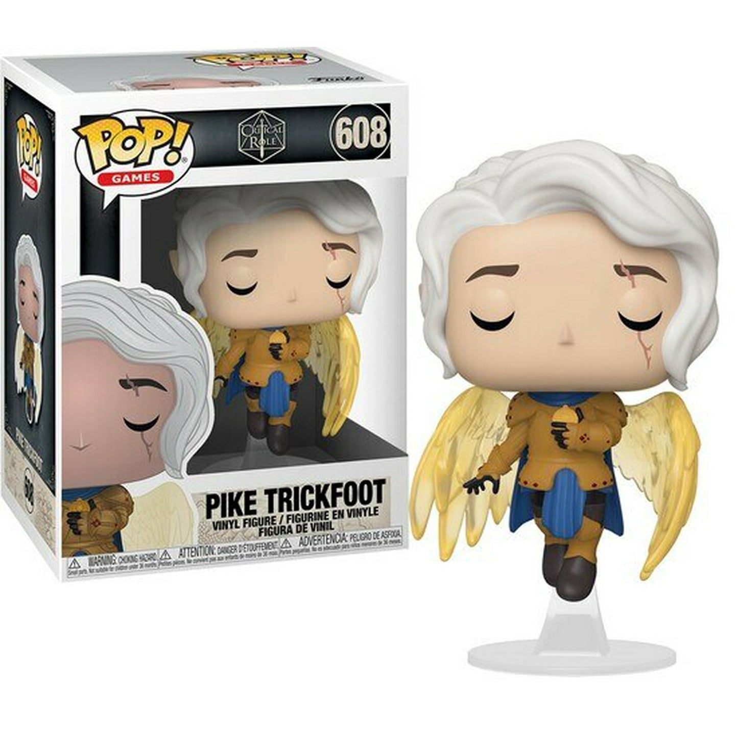Funko Pop! Critical Role - Pike Trickfoot 608 Figure + Pop Protector