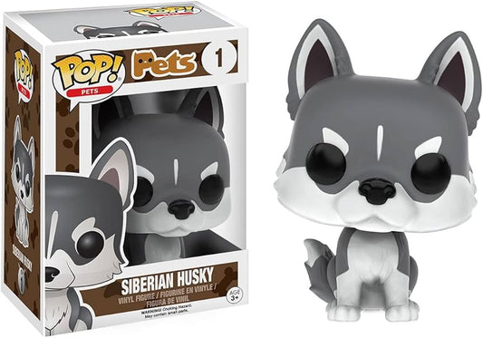 Funko Pop! Pets - Siberian Husky 1 Figure + Pop Protector