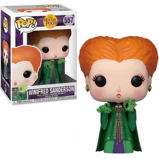 Funko Pop! From the Movie Disney Hocus Pocus Winifred Sanderson 557 + Free Protector