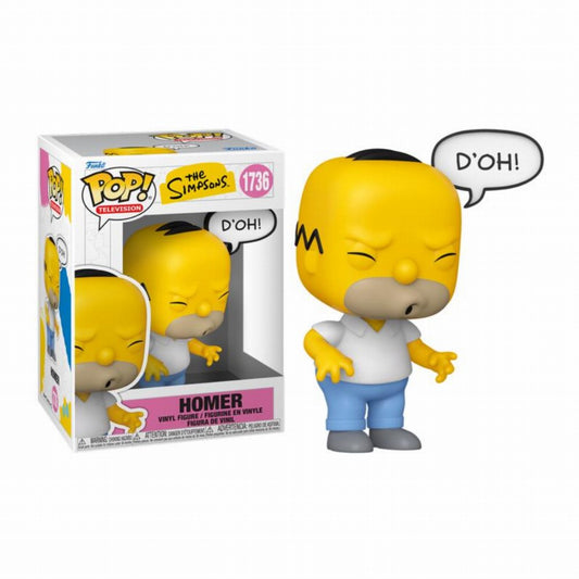 Funko Pop! The Simpsons - Homer 1736 D’Oh Figure + Pop Protector