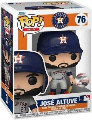 Funko Pop! MLB Houston Astros - José Altuve 76 Figure + Pop Protector