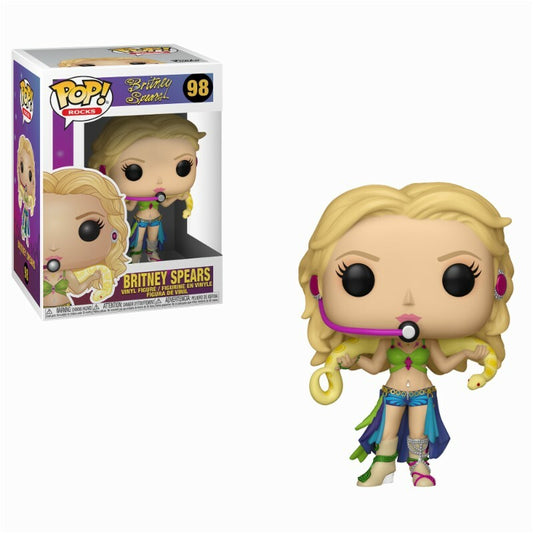 Funko Pop! Britney Spears 98 Figure + Pop Protector