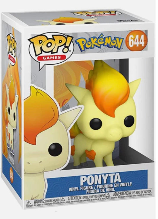 Funko Pop! Pokémon Ponyta 644 + Free Protector