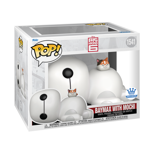 Funko Pop! Disney Big Hero 6 - Baymax with Mochi 1541 Funko Shop Exclusive Figure