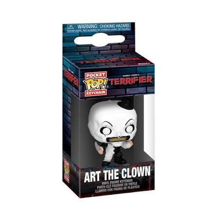 Terrifier Art The Clown Pocket Pop Keychain Vinyl Figure
