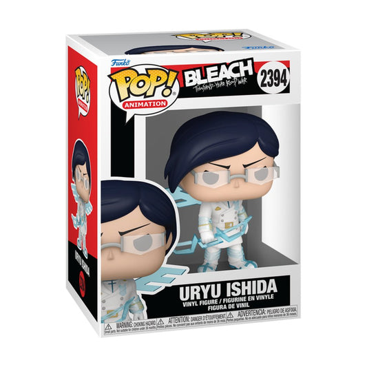 Funko Pop! Bleach Thousand-Year Blood War - Uryu Ishida 2394 Figure + Pop Protector