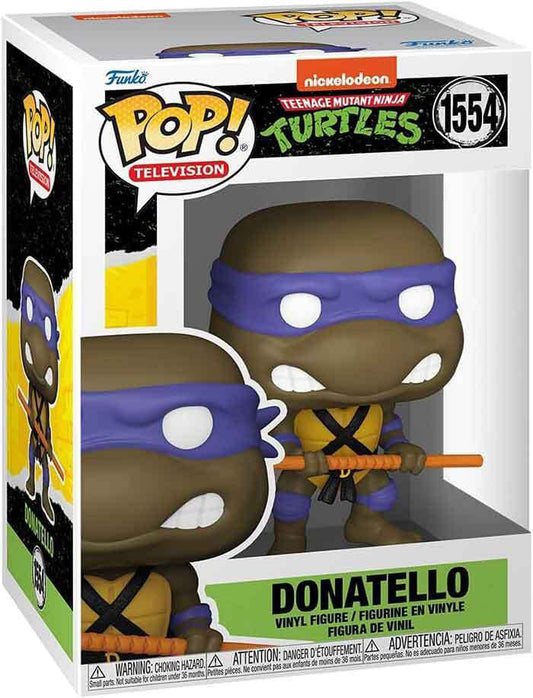 Funko Pop! Nickelodeon Teenage Mutant Ninja Turtles- Donatello 1554 + Pop Protector