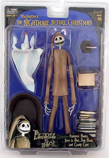 Tim Burton’s Nightmare Before Christmas Pajama Jack Reel Toys Series 5 Action Figure (Box Blemish)