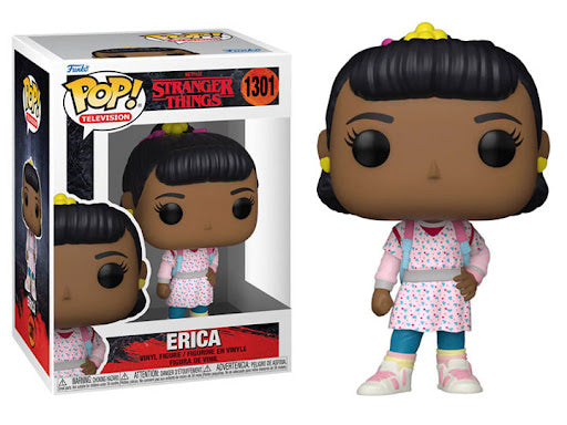 Funko Pop! Netflix Stranger Things Erica 1301 + Free Protector