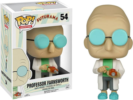 Funko Pop! Futurama: Professor Farnsworth 54 (VAULTED) + Free Protector