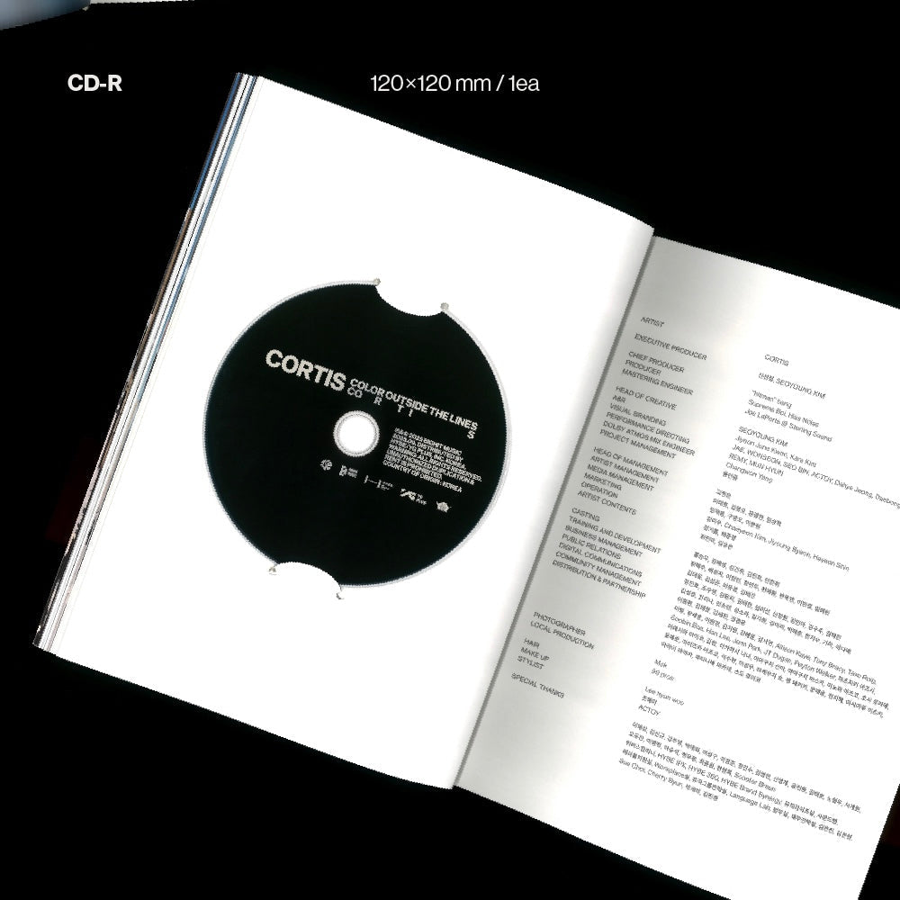 K-POP CORTIS - THE 1ST EP [COLOR OUTSIDE THE LINES] ALBUM (3 VERSIONS)
