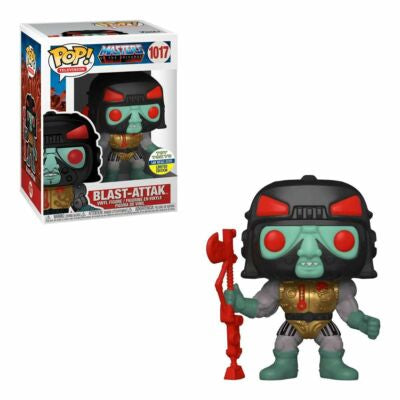 Funko Pop! Masters of the Universe - Blast-Attak 1017 Toy Tokyo San Diego 2020 Limited Edition Exclusive Figure + Pop Protector