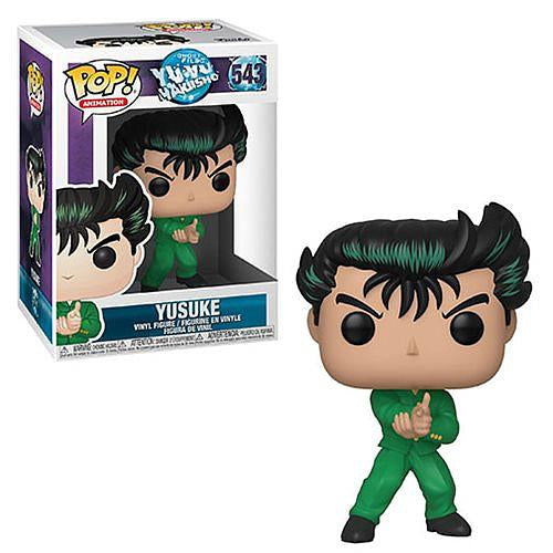 Funko Pop! Ghost Files Yu Yu Hakusho : Yusuke 543 + Pop Protector