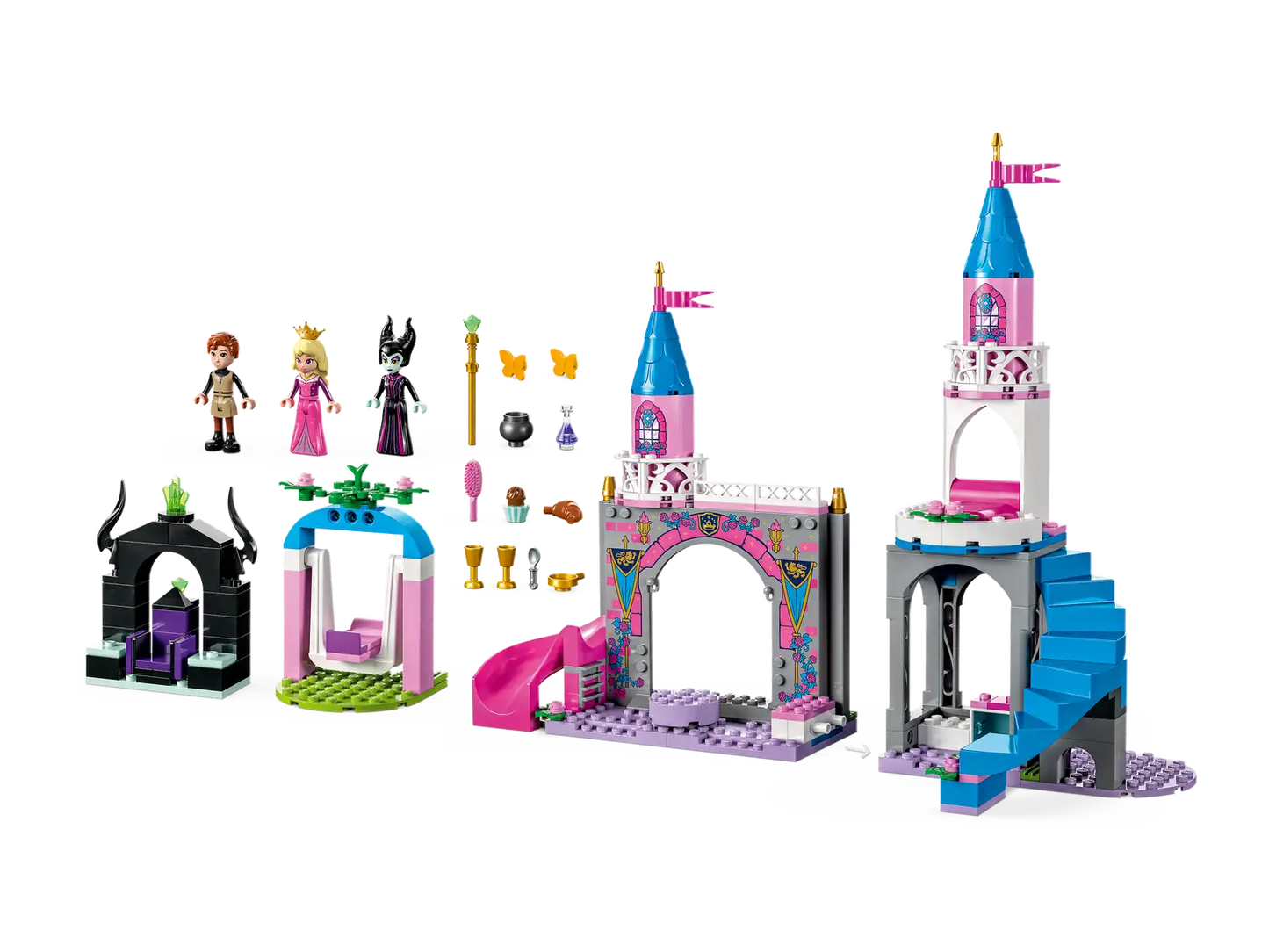 Disney Princess Aurora’s Castle 43211 Official LEGO Set