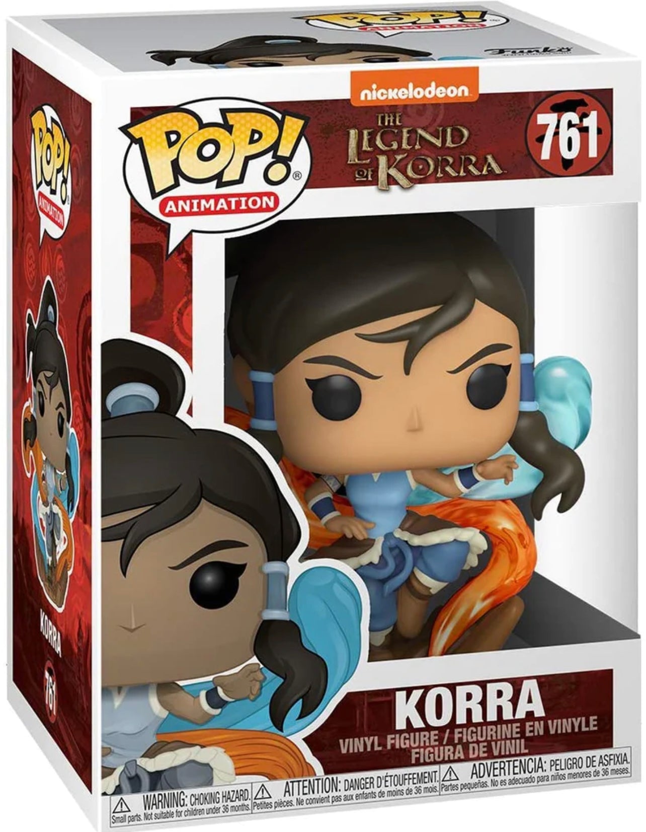 Funko Pop! Nickelodeon - The Legend of Korra - Korra 761 + Free Protector