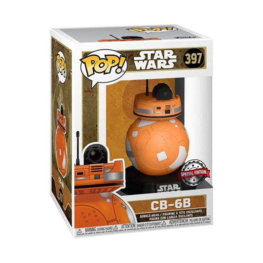 Funko Pop! Star Wars : CB-6B 397 Special Edition (VAULTED) + Pop Protector
