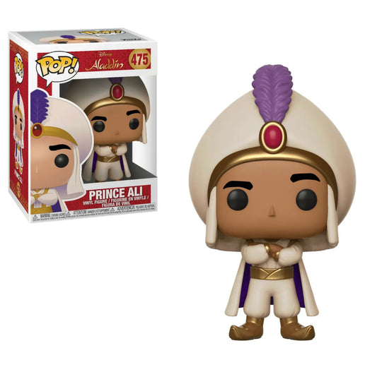 Funko Pop! Disney Aladdin - Prince Ali 475 + Free Protector (VAULTED)