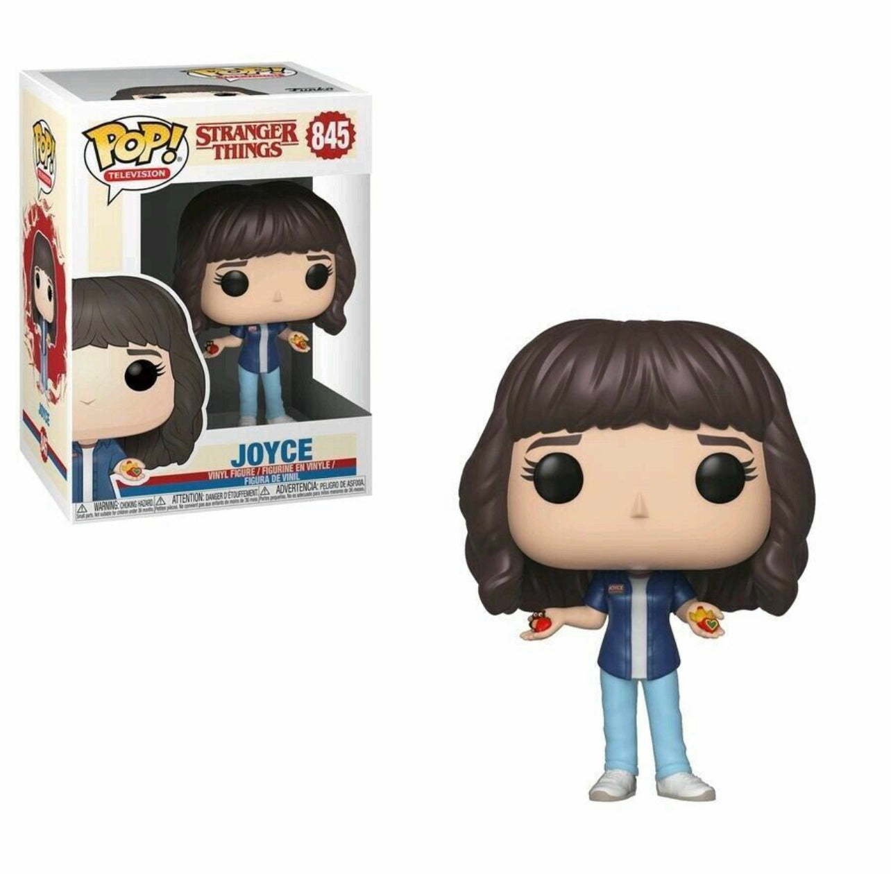 Funko Pop! Netflix Stranger Things Joyce 845 (VAULTED) + Free Protector