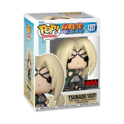 Funko Pop! Naruto Shippuden - Tsundae (Creation Rebirth) 1257 AAA Anime Exclusive Figure + Pop Protector