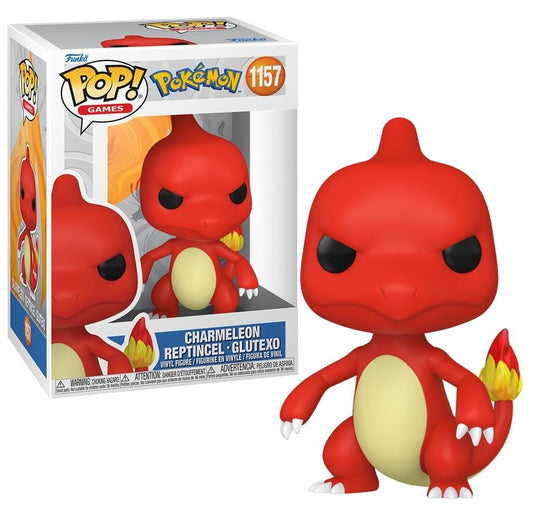 Funko Pop! Pokémon - Charmeleon 1157 Figure + Pop Protector