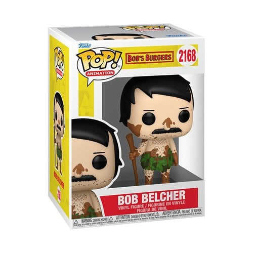 Funko Pop! Bob’s Burgers - Bob Belcher 2168 Figure + Pop Protector