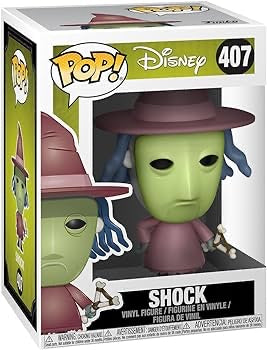 Funko Pop! Disney The Nightmare Before Christmas Shock 407 + Free Protector