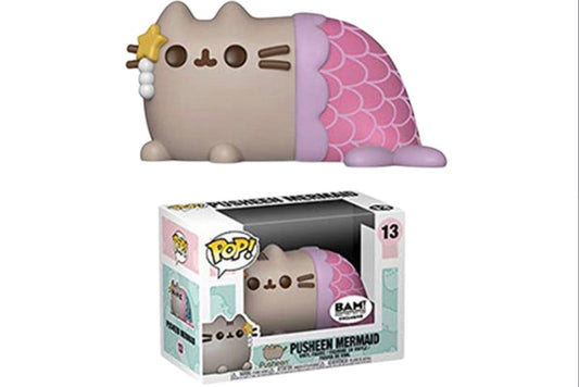 Funko Pop! Pusheen Mermaid 13 BAM Exclusive + Free Protector