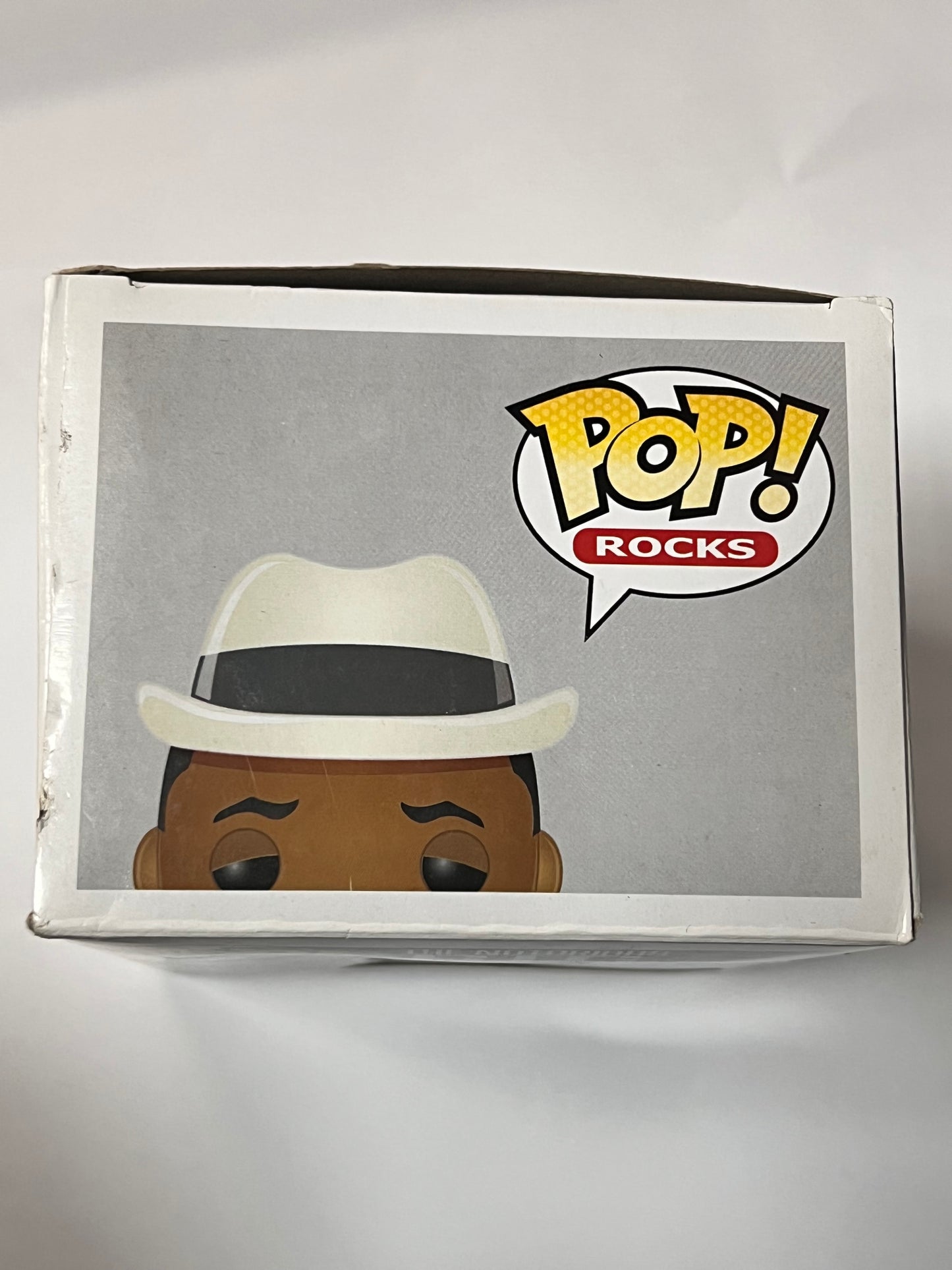 Notorious B.I.G. #18 - Funko POP! Rocks Vinyl Figure 2011 Vaulted RARE Biggie (SEE PICTURES FOR CONDITION) + PROTECTOR