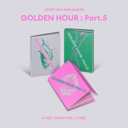 K-POP ATEEZ - GOLDEN HOUR : PART.5 (3 VERSIONS)