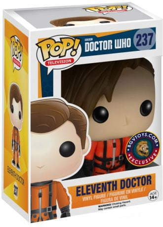 Funko Pop! Doctor Who - Eleventh Doctor 237 BGVTOYS.COM Exclusive Figure + Pop Protector