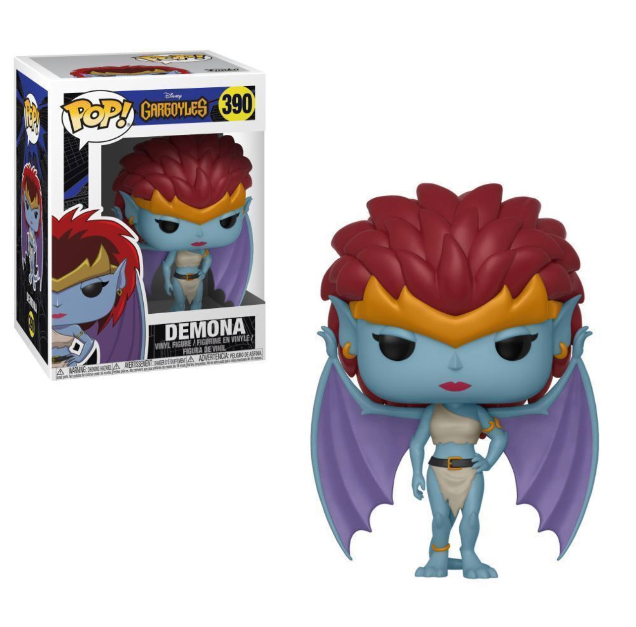 Funko Pop! Disney Gargoyles Demona 390 + Protector (VAULTED)