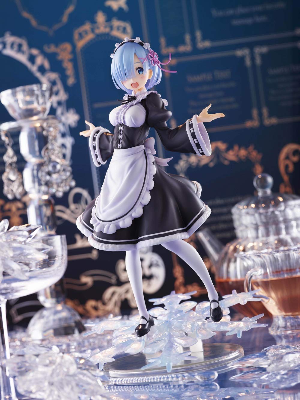 Re: Zero Startling Life in Another World AMP Statue Figure - Rem (Winter Maid Image Ver.) *New In Box*