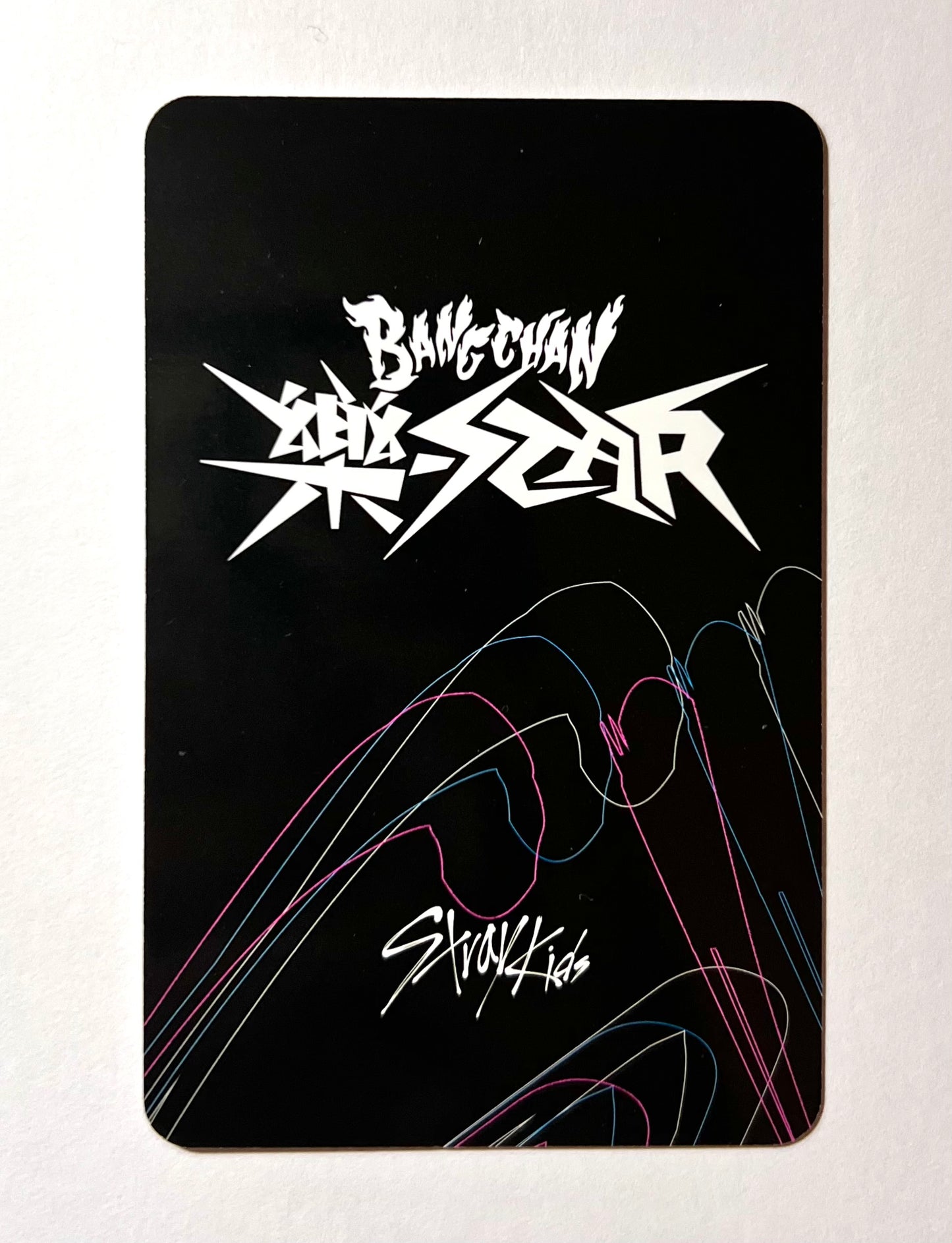 K-pop Stray Kids Bang Chan 樂-STAR Rock Star Platform Album_Nemo Ver. Official Photocard