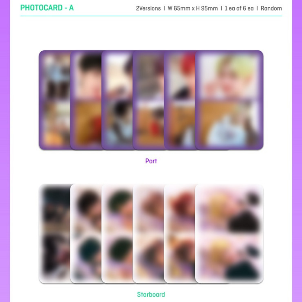 K-POP TOMORROW X TOGETHER (TXT) - THE DREAM CHAPTER: ETERNITY PORT VER. (PURPLE)