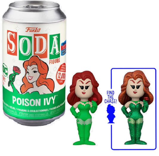 DC Poison Ivy Unsealed Funko Exclusive 2021 Fall Convention Limited Edition Funko Soda Pop Figure CHASE Guaranteed