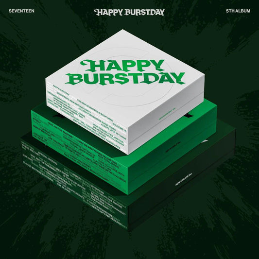 K-POP SEVENTEEN - 5TH ALBUM [HAPPY BURSTDAY] (NEW ESCAPE VERSION)