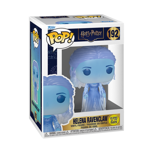 Funko Pop! Harry Potter - Helena Ravenclaw 192 Glows in the Dark Figure + Pop Protector