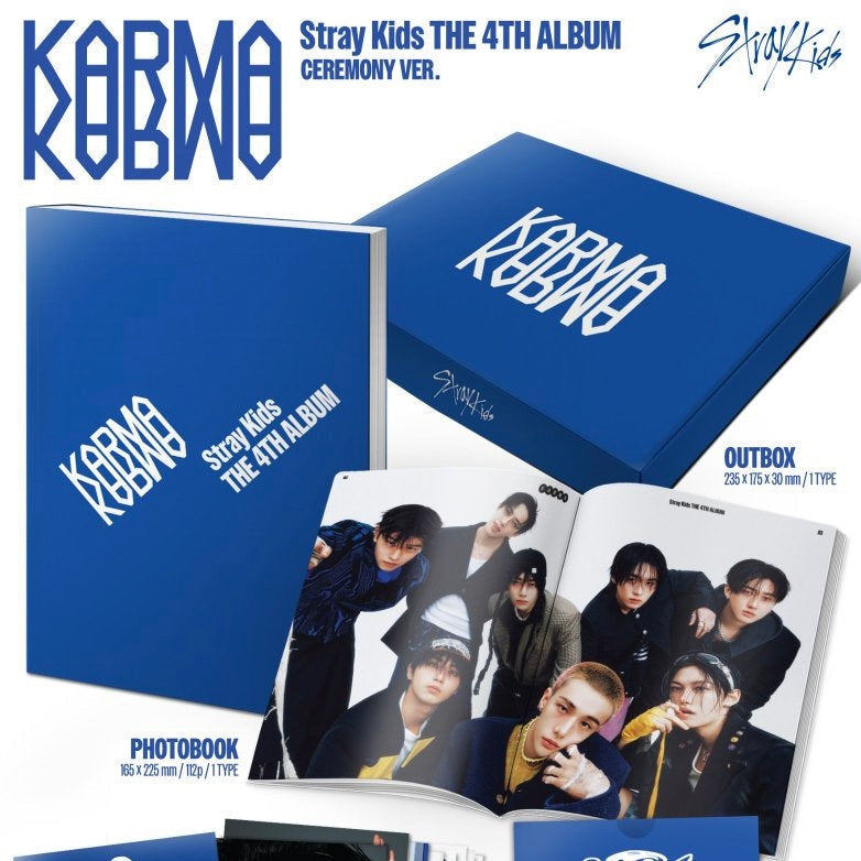 STRAY KIDS - The 4th Album : KARMA (2 VERSIONS)