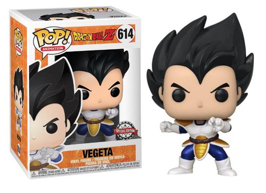 Funko Pop! Dragon Ball Z : Vegeta 614 Special Edition + Pop Protector