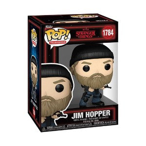 Funko Pop! Netflix Stranger Things - Jim Hopper 1784 Figure + Pop Protector