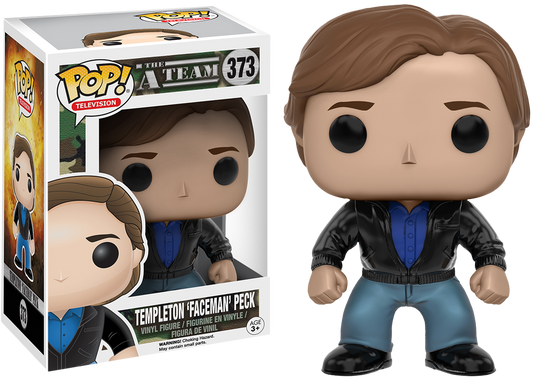 Funko Pop! The A Team Templeton ‘Faceman’ Peck 373 + Free Protector (VAULTED)