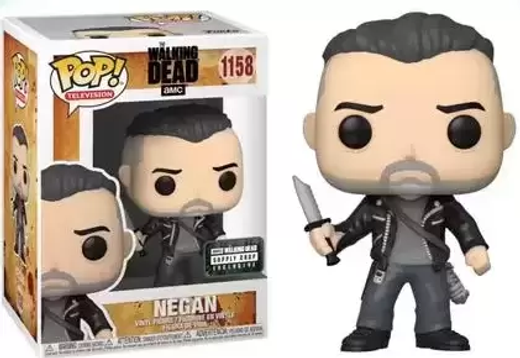 Funko Pop! The Walking Dead Negan 1158 Supply Drop Exclusive (VAULTED) + Free Protector