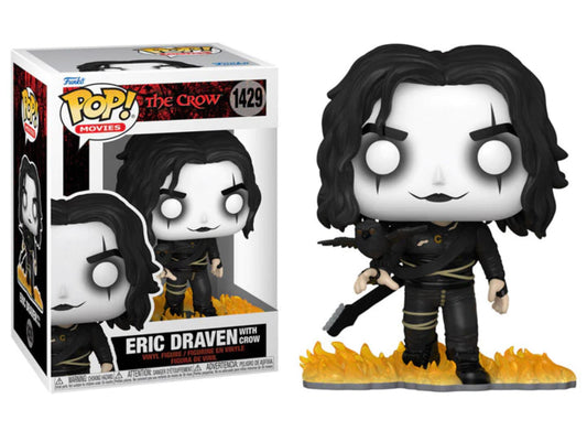 Funko Pop! The Crow Eric Draven with Crow 1429 + Free Protector