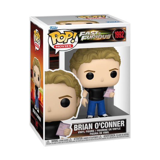 Funko Pop! Fast & Furious - Brian O’Conner 1992 Figure + Pop Protector